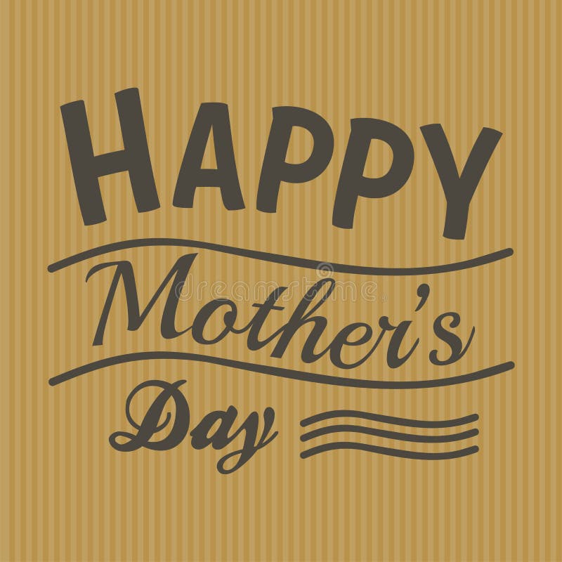 Happy Mother`s Day - in Spanish. Lettering. Ink Illustration. Modern Brush  Calligraphy. Feliz Dia De La Madre Stock Illustration - Illustration of  brush, black: 215575137