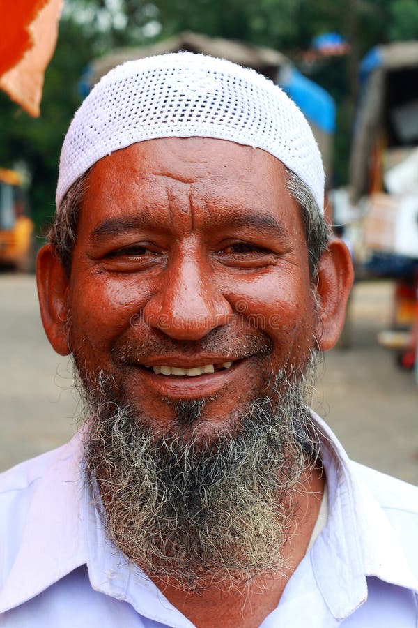 Happy Muslim face