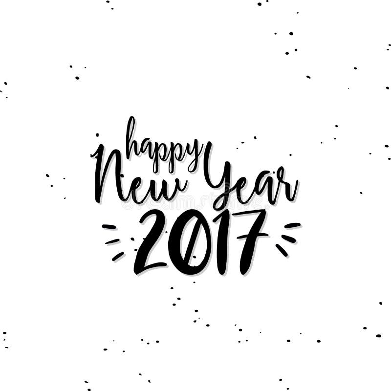 Happy new year stock vector. Illustration of glitter - 78897677