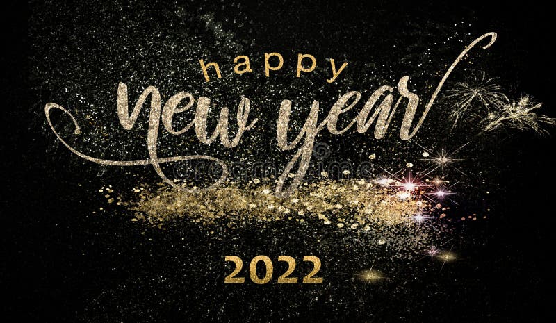Happy New Year 2022 Background Stock Illustration - Illustration of  congratulate, decor: 230562789