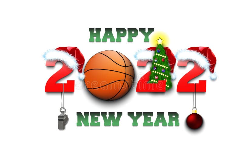 Basketball Christmas Logo Stock Illustrations – 155 Basketball ...