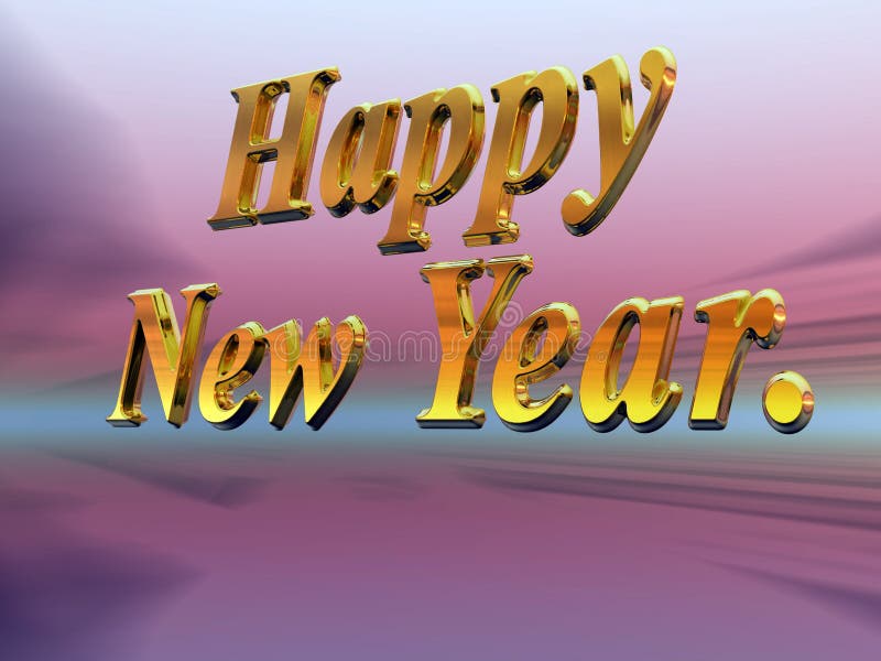 Happy new year with fireworks. vector illustration