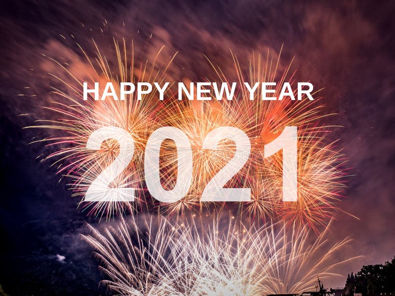 Happy New Year 2020 With Fireworks Background Stock Photo - Image of  festive, anniversary: 167813390
