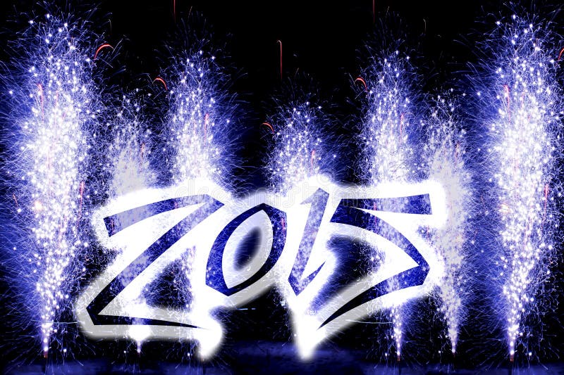 Happy New Year 2015 fireworks