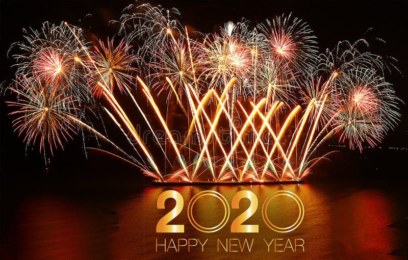 Happy New Year 2020 Fireworks With In A Holiday Eventsnew Year