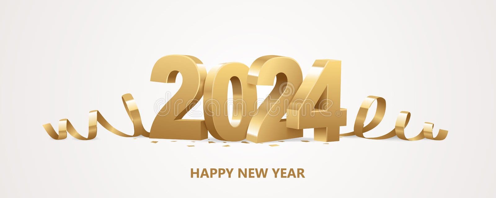 New Year 2025 Futuristic Technology Themed Wallpaper in a White