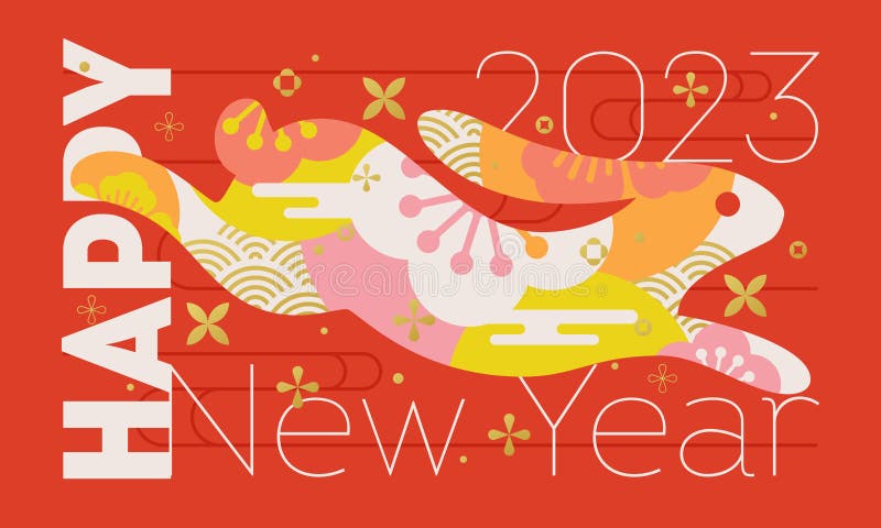 Chinese New Year 2023 Stock Illustrations – 19,388 Chinese New Year 2023  Stock Illustrations, Vectors & Clipart - Dreamstime