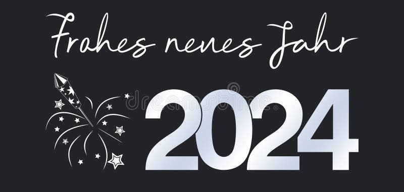 2024 Neues Jahr Golden Confetti Noir En-tête 2 Illustration de Vecteur -  Illustration du divertissement, texte: 278918172