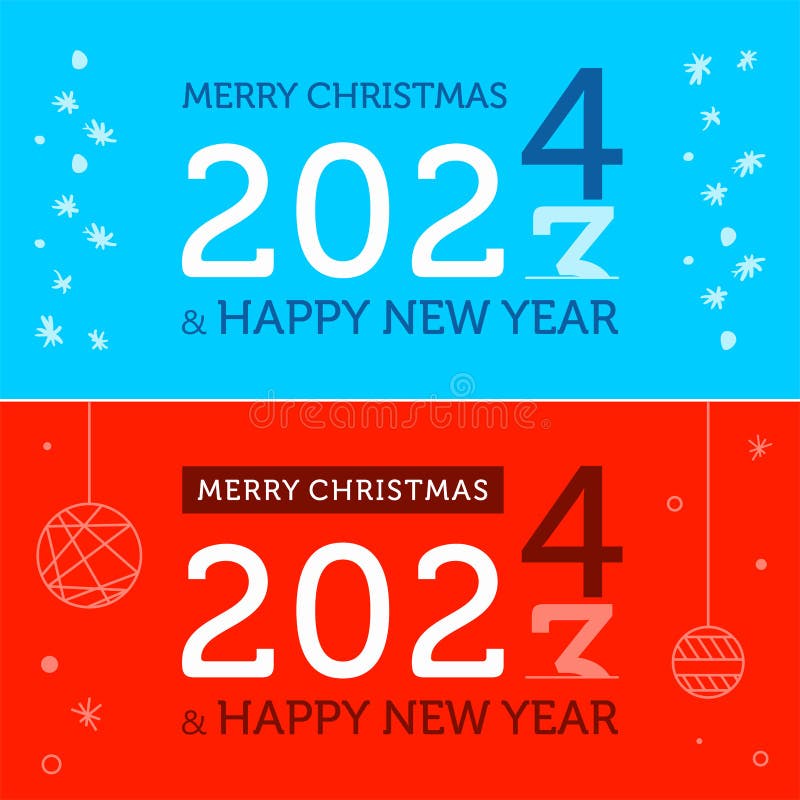 2024 Happy New Year Logo Text Design. 2024 Number Design Template