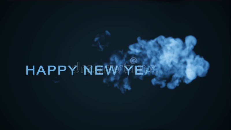 Happy new year 2019 - smoke