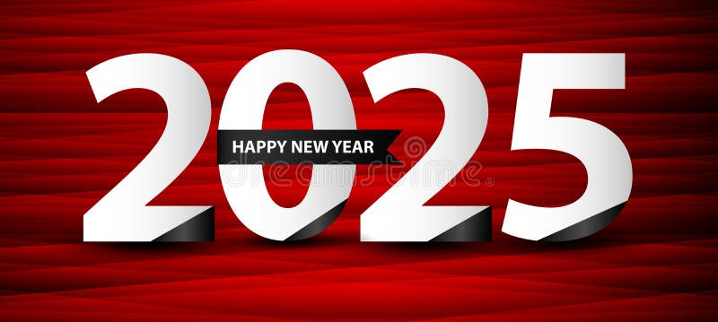 2025 Text Effect and Logo Design Number