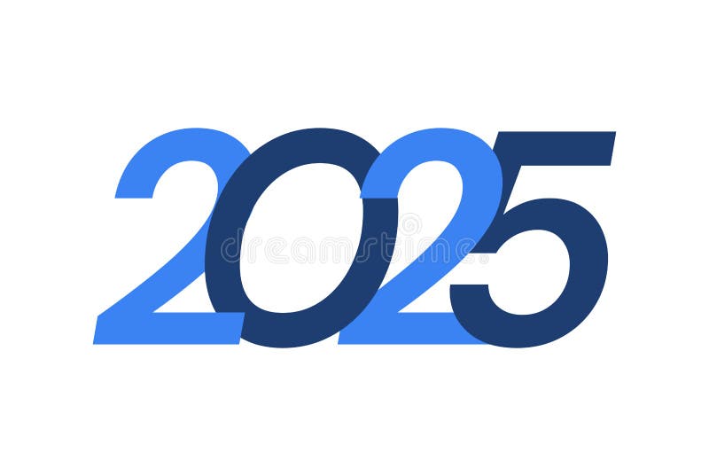2025 Text Effect and Logo Design Number