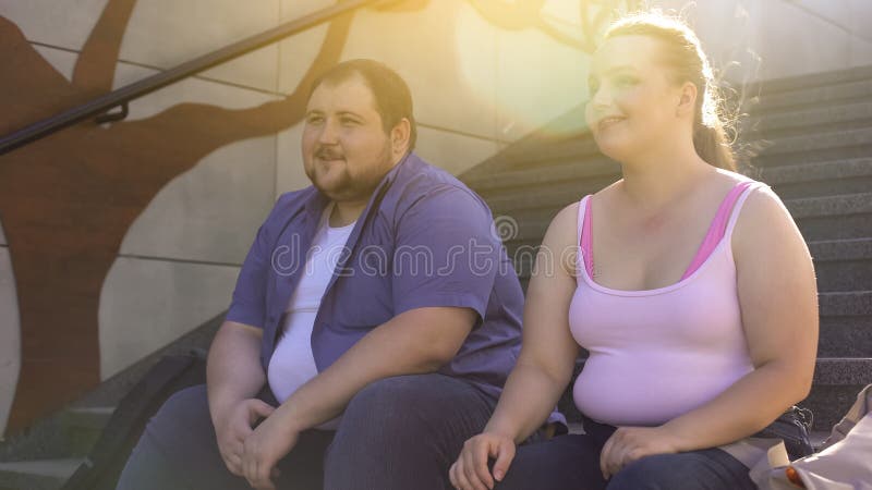 obese woman and dating