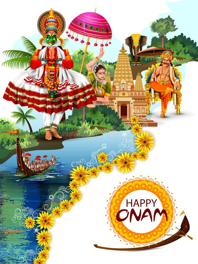 Happy Onam Stock Illustrations – 2,985 Happy Onam Stock Illustrations,  Vectors & Clipart - Dreamstime