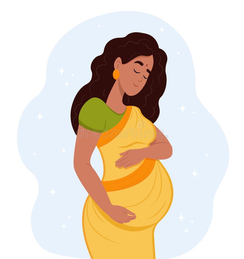 Pregnant Indian Stock Illustrations 256 Pregnant Indian Stock Illustrations Vectors And Clipart