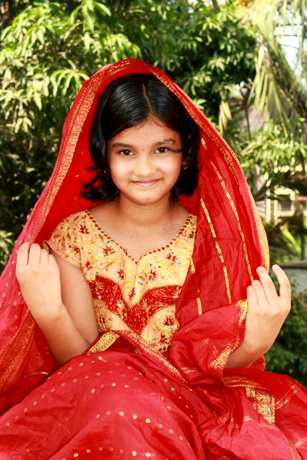 Happy Rajasthani girl