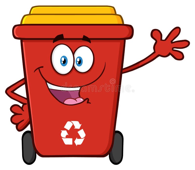 Red Recycle Bin Cartoon Stock Illustrations – 348 Red Recycle Bin Cartoon  Stock Illustrations, Vectors & Clipart - Dreamstime