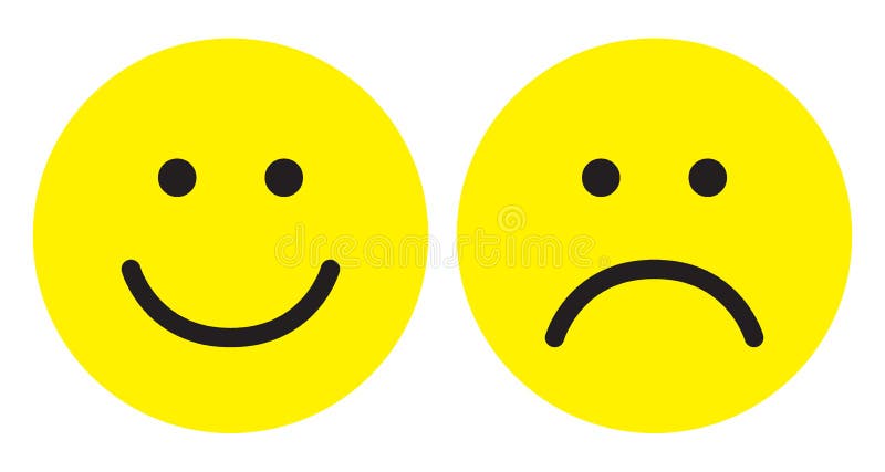 Image result for happy face sad face
