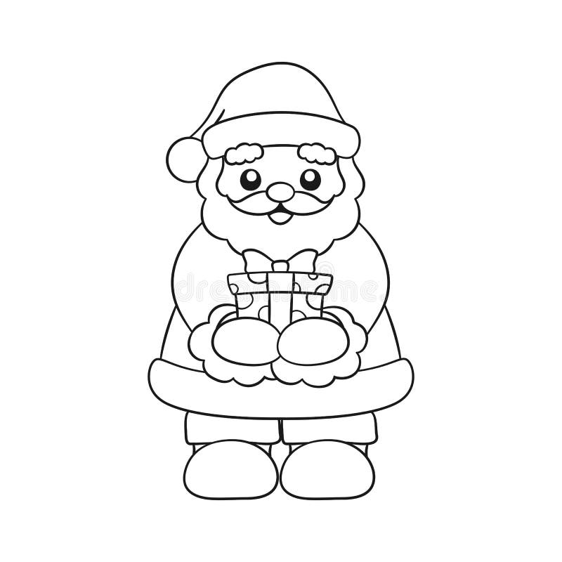 Santa Clause Face Coloring Page With Christmas Beard Outline Sketch Drawing  Vector Santa Cartoon Drawing Santa Cartoon Outline Santa Cartoon Sketch  PNG and Vector with Transparent Background for Free Download