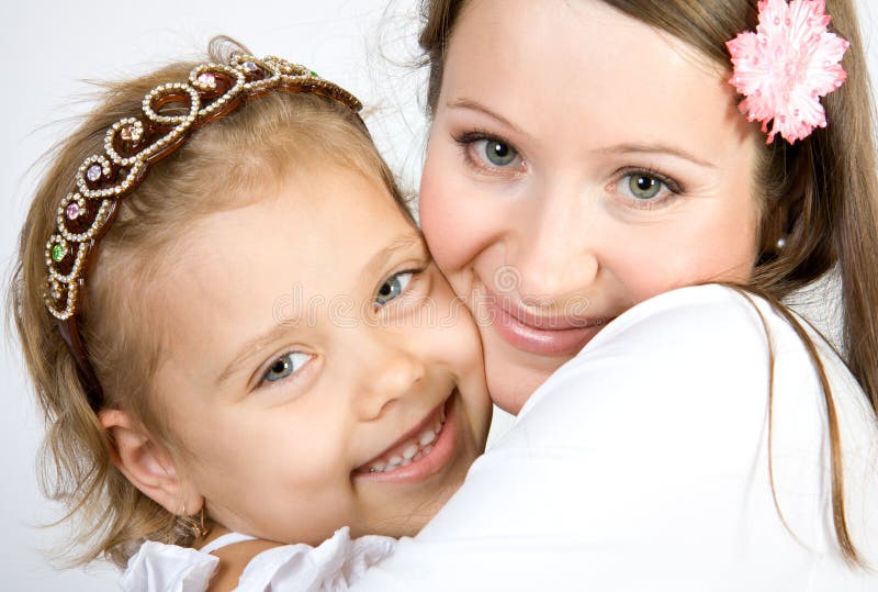 Happy sisters royalty free stock image
