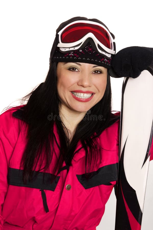 Happy Ski Girl