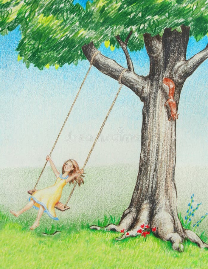 Hand Drawn Tree Swing Stock Illustrations – 289 Hand Drawn Tree Swing Stock  Illustrations, Vectors & Clipart - Dreamstime