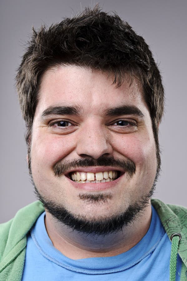 Happy smiling portrait stock image