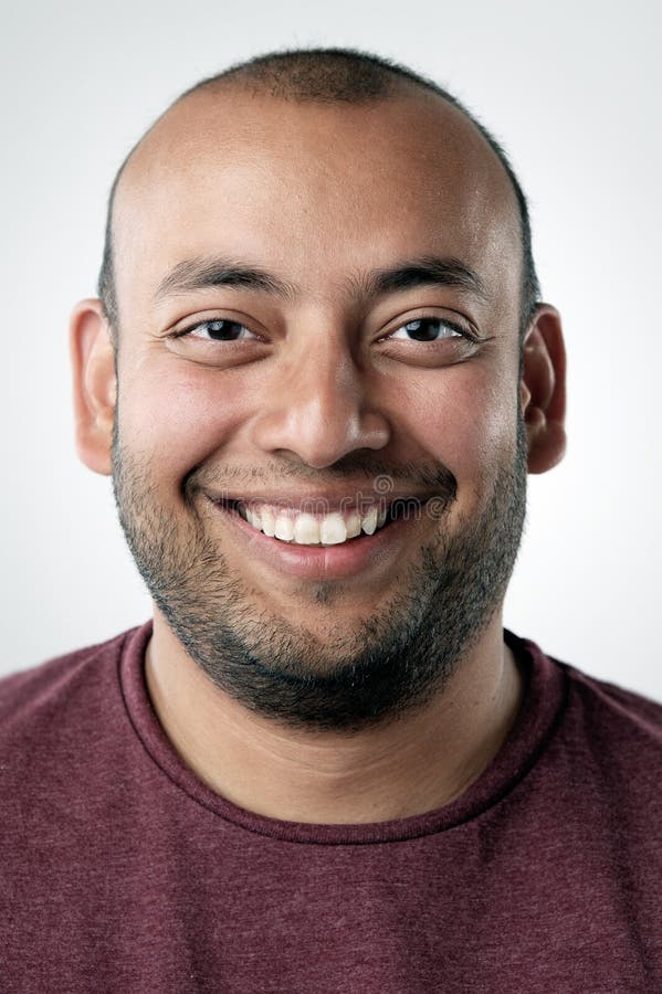 Happy smiling portrait royalty free stock photo