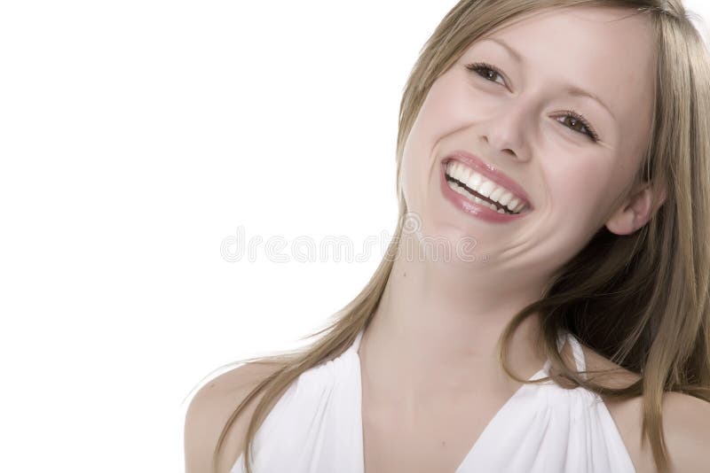 Happy smiling woman
