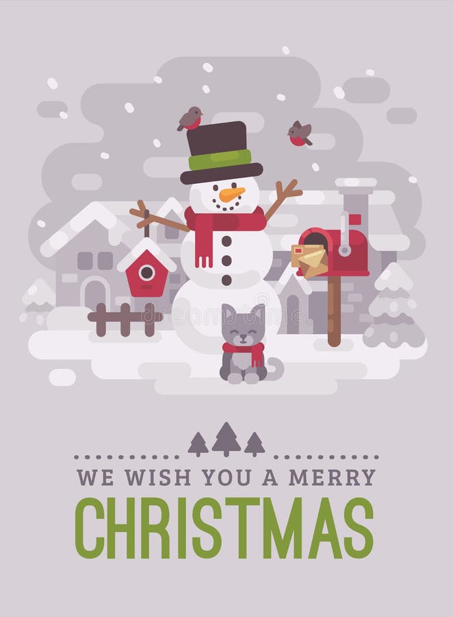 Merry Christmas Yeti Village Graphic by WatercolorWine · Creative