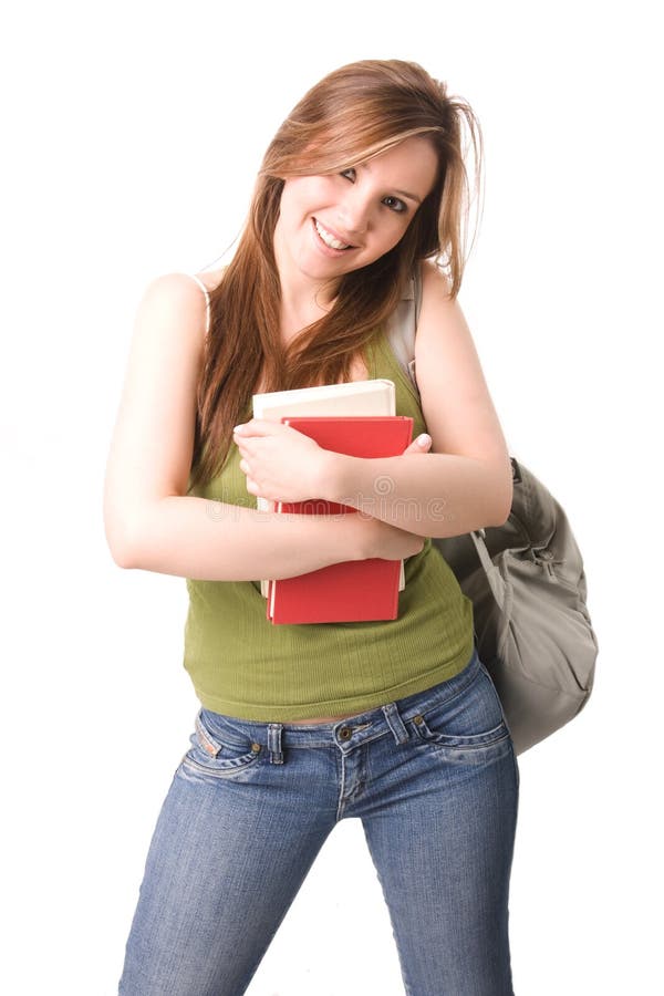 Happy student royalty free stock photography