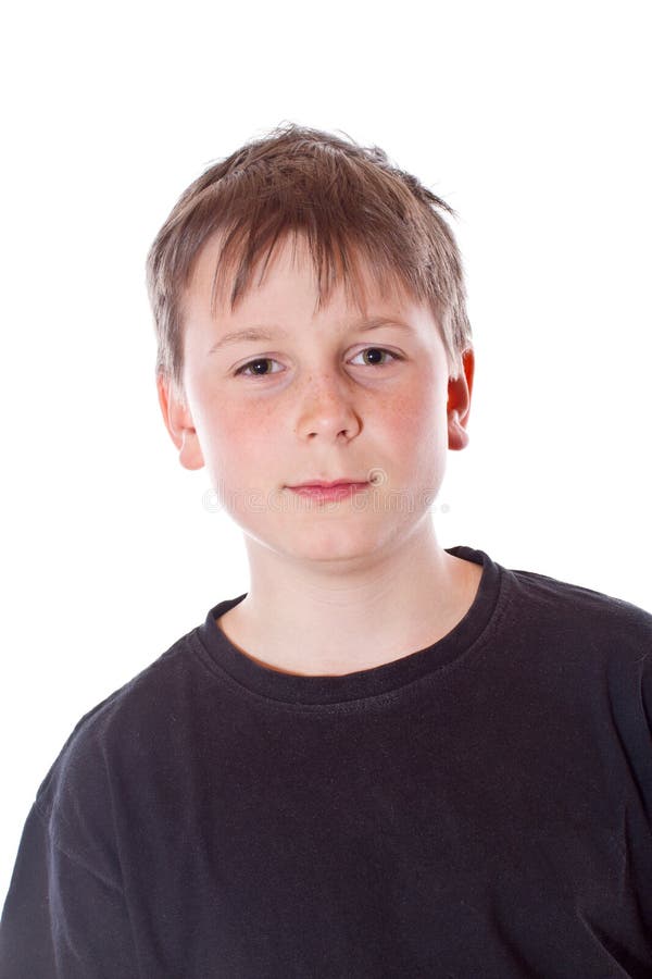 Happy teenager stock images