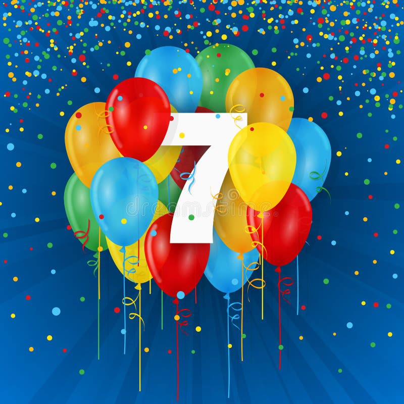 50+ Free Meaning Of 7 Balloons In 7th Birthday