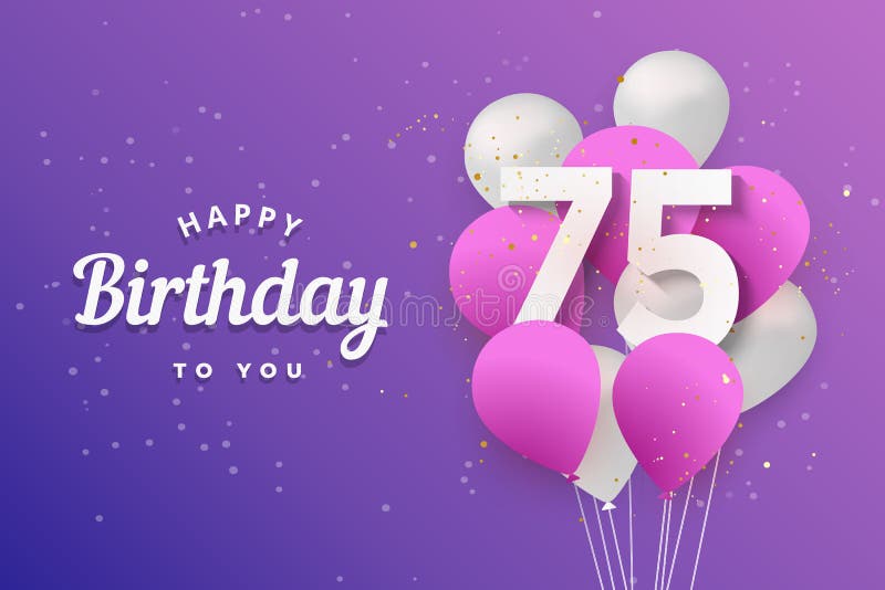 75th Birthday Wallpaper