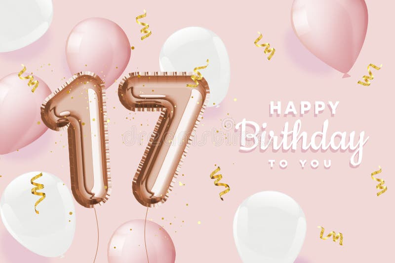 Cảm nhận sự đáng yêu và nữ tính của bức ảnh Happy 17th Birthday Pink Foil Balloon Greeting Background. Nền hồng tươi sáng kèm theo các bóng bay bóng hồng xinh xắn là niềm vui của ngày sinh nhật của bạn đấy! Đón xem và cảm nhận nó nhé!