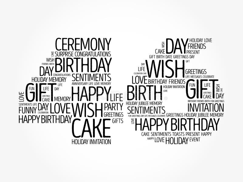 Happy 46th Birthday Word Cloud, Holiday Concept Background Stock Illustration - Illustration of cloud, greetings: 216023366 Happy 46th Birthday Word Cloud, Holiday Concept Background Stock Illustration - Illustration of cloud, greetings: 216023366