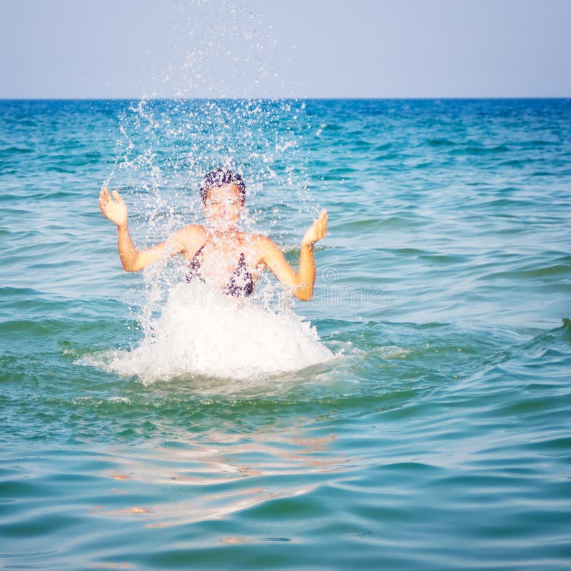 Happy to be here! royalty free stock photo