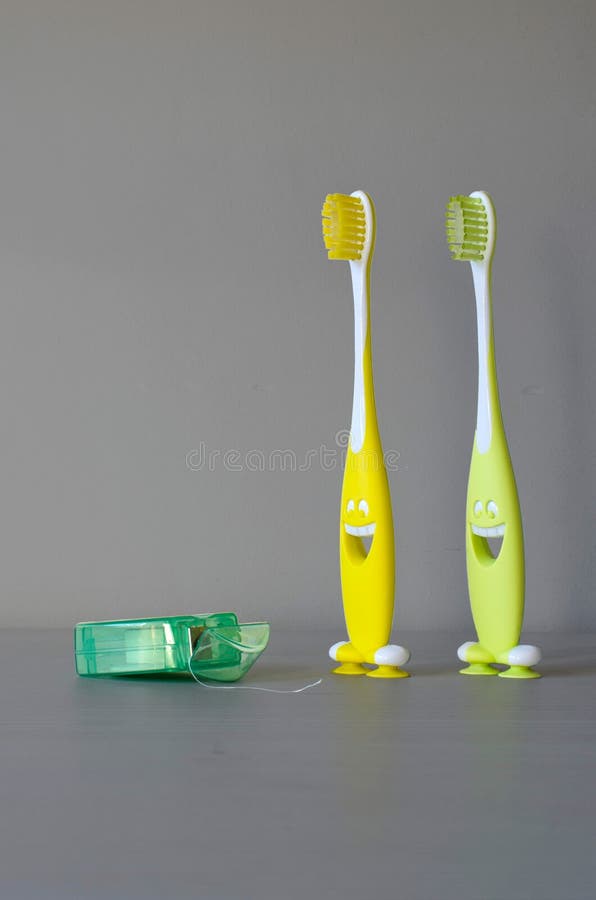 Happy toothbrushes stock photo. Image of scorn, health 49456908