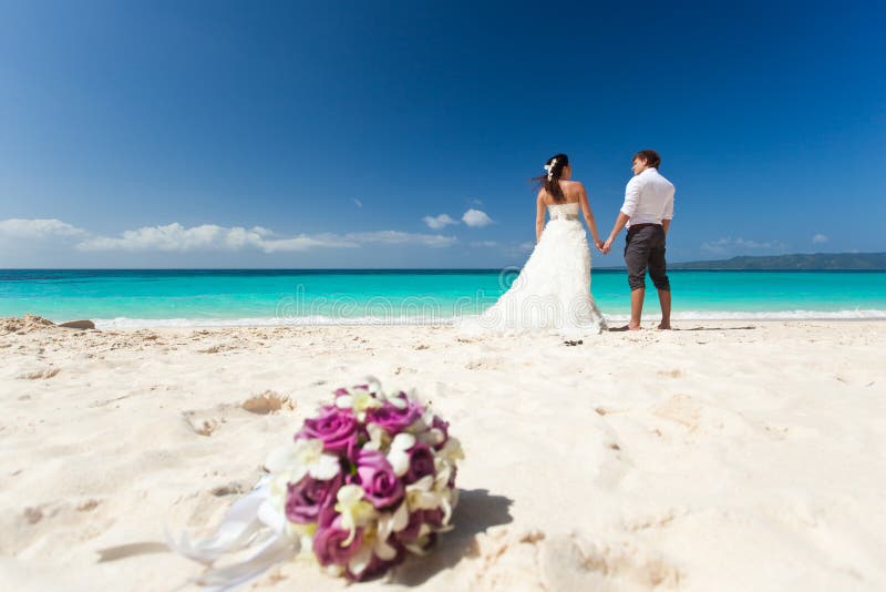 Happy Tropical Wedding