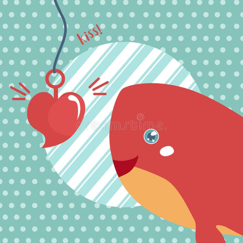 Valentines Day Fishing Stock Illustrations – 127 Valentines Day Fishing  Stock Illustrations, Vectors & Clipart - Dreamstime