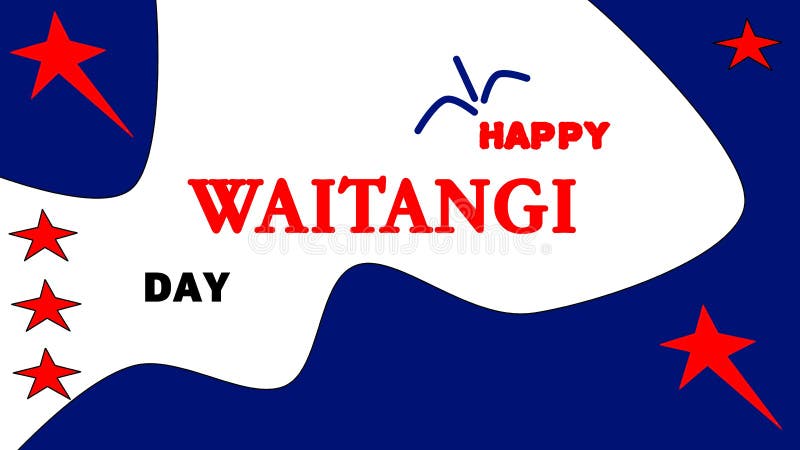 Happy Waitangi Day Text