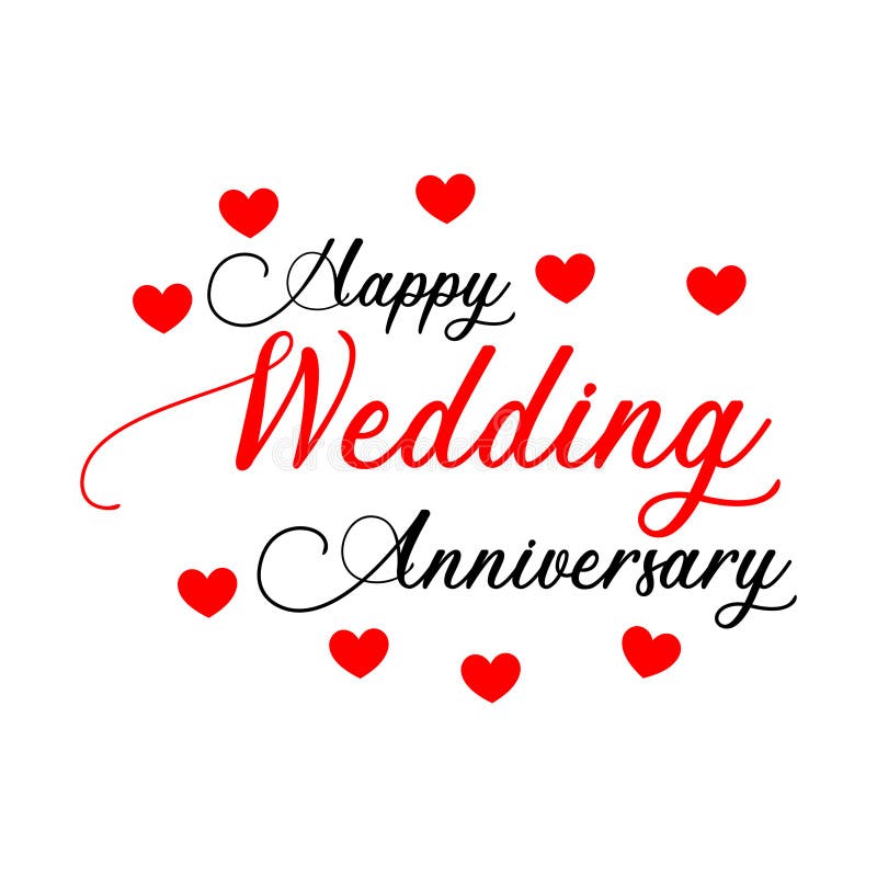 Happy Wedding Anniversary Stock Illustrations 94 238 Happy