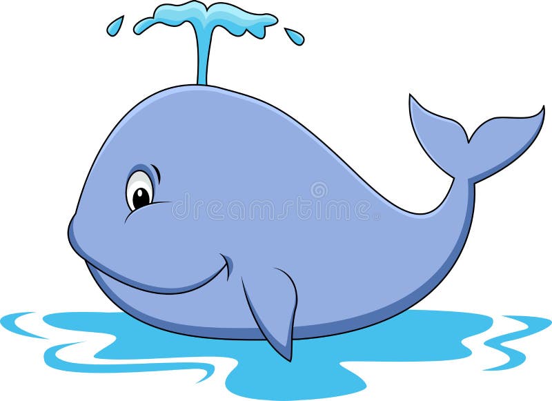 Cartoon whale stock illustration. Illustration of animated - 13440358