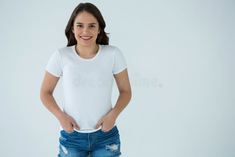 Woman T Shirt No Pants Stock Photos - Free & Royalty-Free Stock Photos from  Dreamstime