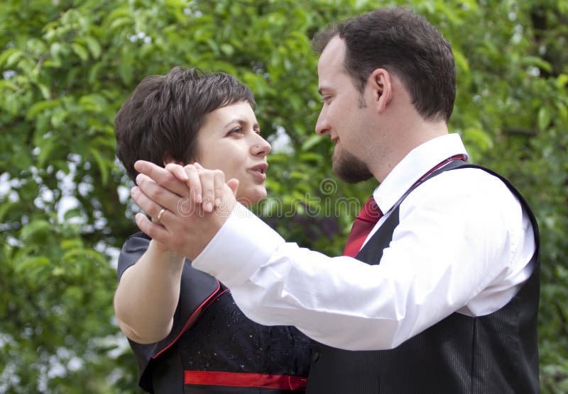 Happy young couple