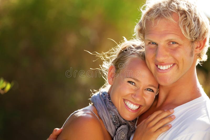 Happy young couple