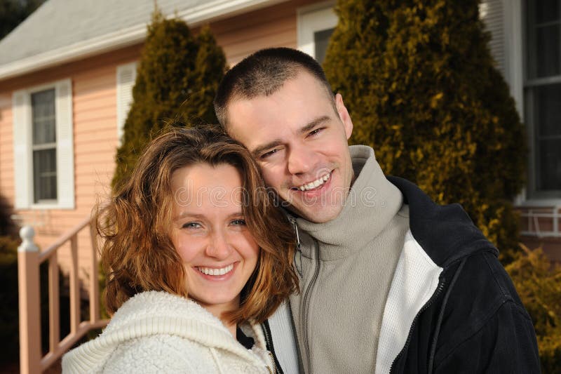 Happy young couple