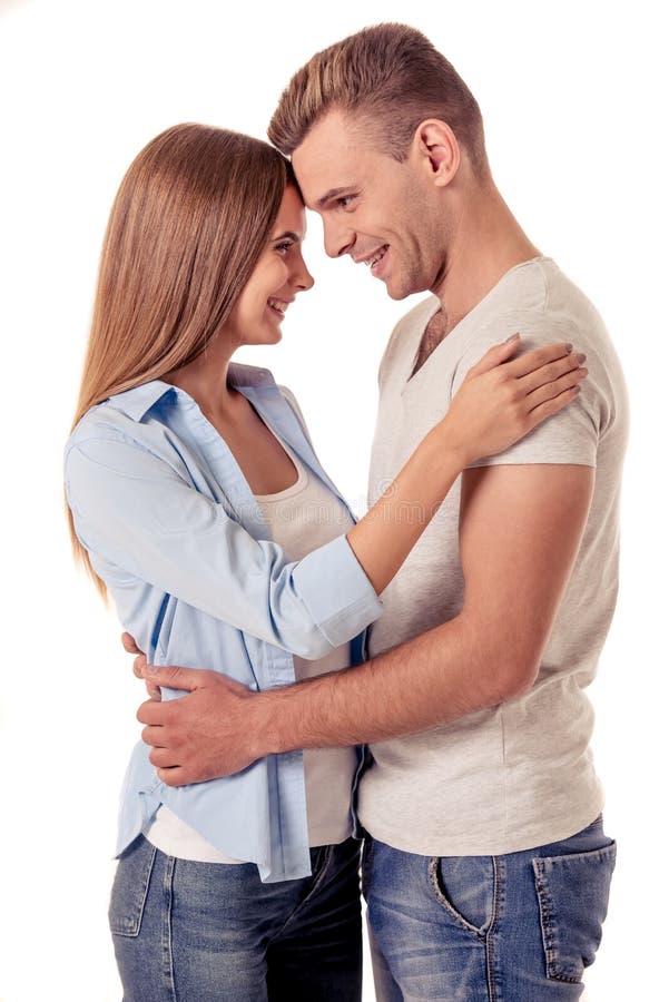 Happy young couple stock photography Happy young couple stock photography