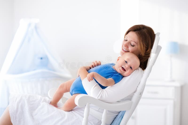 rocking chairs for mom and baby