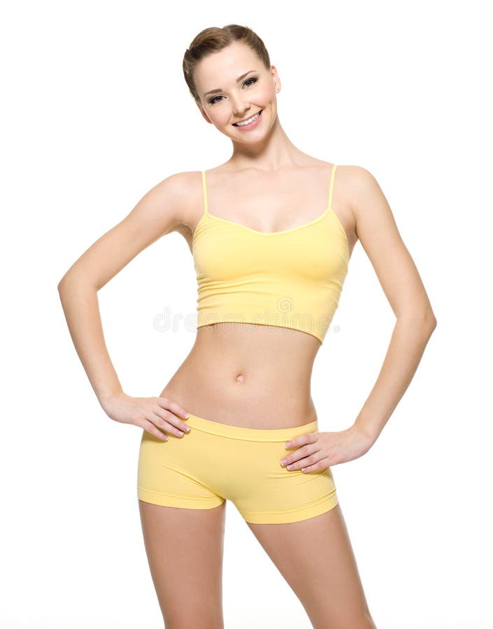 165 Beautiful Sporty Female Body Yellow Underwear Stock Photos - Free &  Royalty-Free Stock Photos from Dreamstime